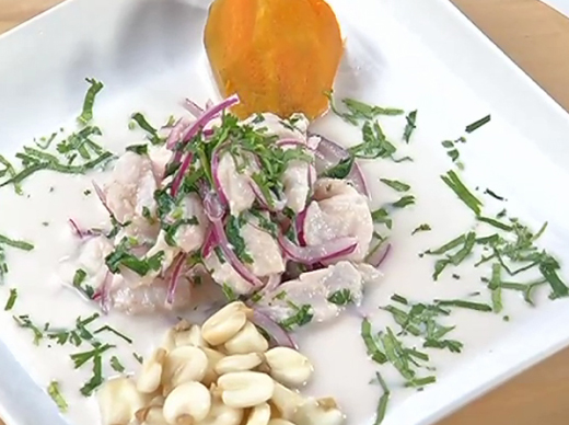 Ceviche de Leche de Coco